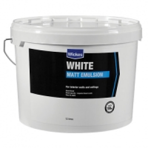 Wickes White Emulsion 10L £12.99