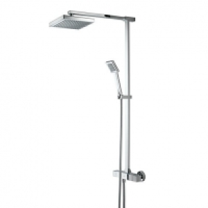 Bristan Quadrato Thermostatic Mixer Shower with Fixed Head C