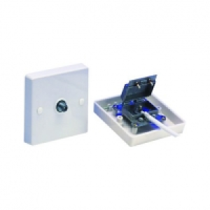 Wickes Satellite Screened Flush Outlet Plate £6.99