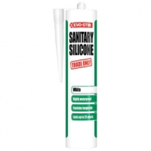 EVO-STIK Trade Only Sanitary Silicone - white