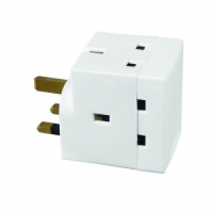 Wickes 13AMP 3 Way Switched Adaptor £2.45