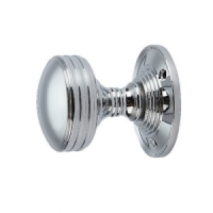 Wickes Rimmed Mortice Knob Polished Chrome Finish £16.49