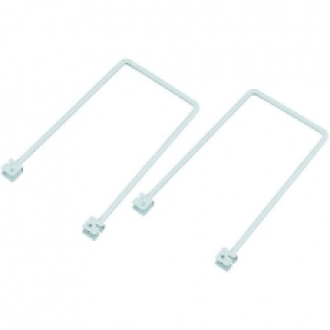 Wickes Twin Slot Flex Bookends 200mm 2 Pack £4.99