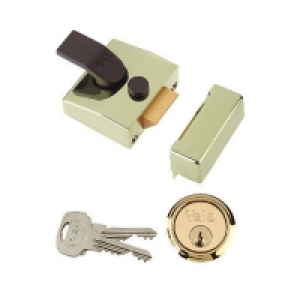 Yale P-85-BLX-PB-40 85 Deadlocking Nightlatch 40mm Brass £28.69