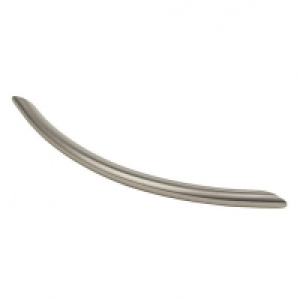 Wickes Bow Cabinet Handle Matt Nickel 160mm 2 Pack £3.29
