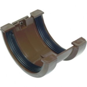 Wickes Brown Miniline Gutter Joint Bracket &pound;1.79