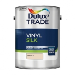 Dulux Trade Vinyl Silk Emulsion Paint Magnolia 5L £35.08