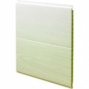 Wickes PVCu White Ash Effect Interior Cladding 250x2500mm Si £10.99