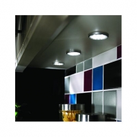 Wickes  Wickes Flat LED Kitchen Spotlight Set Satin Stainless Steel 