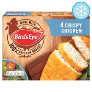 Birds Eye 4 Crispy Chicken 340G £2.75
