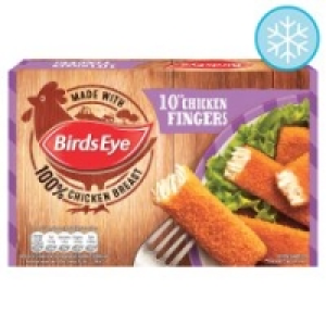 Birds Eye 10 Chicken Fingers 250G &pound;1.50