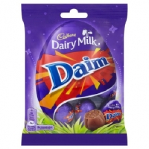 Cadbury Dairy Milk Mini Daim Eggs 86g £0.89