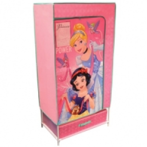 Disney Princess Kids Canvas Wardrobe £12.99