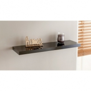 BMStores  Norsk High Gloss Shelves 90cm