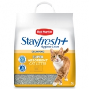 Bob Martin StayFresh Clumping Super-Absorbent Cat Litter 5L