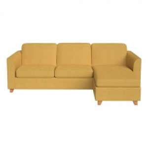 Tweedy weave Carnaby right-hand facing chaise corner sofa  £1,125.00
