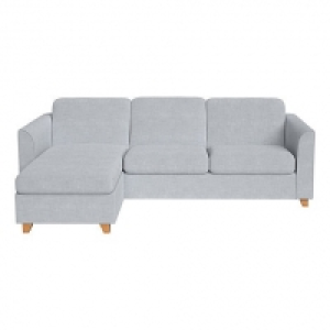 Brushed cotton Carnaby left-hand facing chaise corner sofa £1,192.50