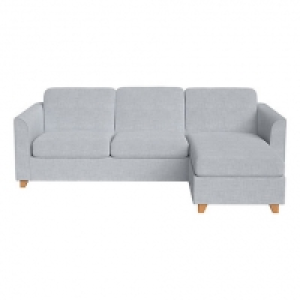 Brushed cotton Carnaby right-hand facing chaise corner sof £1,192.50