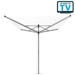 Brabantia Lift-O-Matic 4-Arm 50m Rotary Airer with Ground Sp £61.99