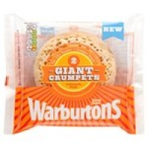 Warburtons Giant Crumpets £0.70