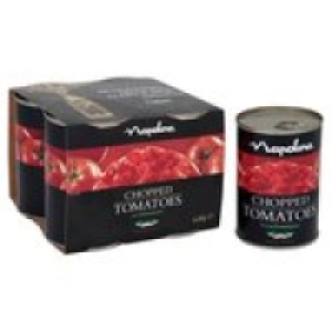Napolina Chopped Tomatoes (4x400g) £2.00