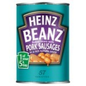 Heinz Beanz and Pork Sausages £1.05