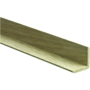 Wickes 20mm White Oak Angle Moulding FB1013 2400mm