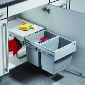 Space Saving Triple Waste Bin £115.00