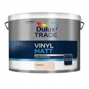 Dulux Trade Vinyl Matt Emulsion Paint Magnolia 10L £43.68