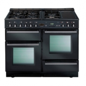 Rangemaster Toledo 110 Dual Fuel Cooker Black &pound;1,999.00