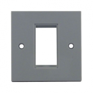 Wickes Half Module 1 Gang White &pound;1.88