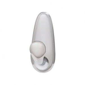 Command Medium Metal Hook Polished Chrome £7.99