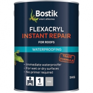 Bostik Flexacryl Grey Instant Roof Repair 5kg £49.99