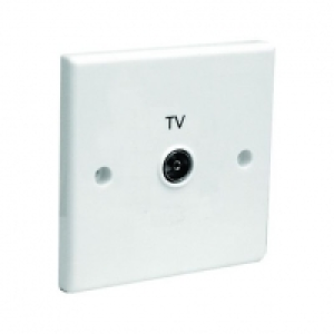 Wickes UHF/VHF Single Coaxial Flush Outlet Plug £3.71