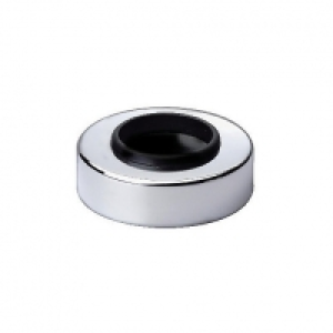 Wickes Pipe Cover Chrome Finish 32mm £1.69