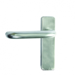4Firedoors Concealed Fix Plate Latch Handle Satin Anodised A
