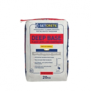 Setcrete Deep Base Floor Levelling Compound 20kg £19.79