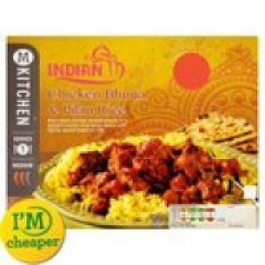 M Kitchen Chicken Bhuna & Rice £2.49