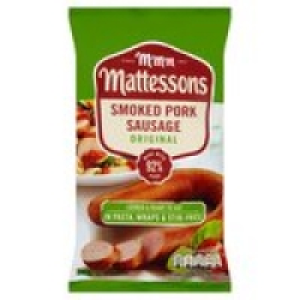 Mattessons Smoked Pork Sausage £1.48