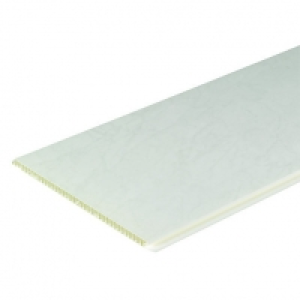Wickes PVCu Marble Effect Interior Cladding 250x2500mm Singl &pound;10.99