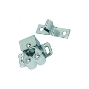 Wickes Double Roller Catch Chrome Plated 10 Pack £8.99