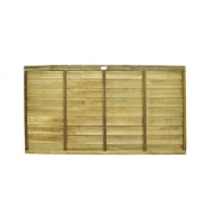 Wickes Pressure Treated Overlap Fence Panel 6ft x 3ft pk10