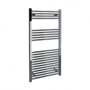 Kudox Towel Radiator Straight Chrome 600mm x 1200mm