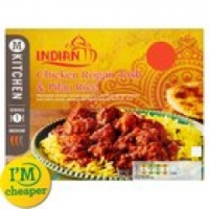 M Kitchen Chicken Rogan Josh & Pilau Rice £2.49