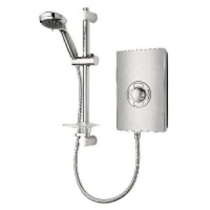Triton Style 8.5kw Electric Shower Brushed Steel Effect