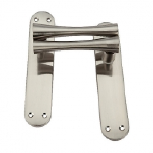 Wickes Bella Latch Handle Satin Nickel Finish