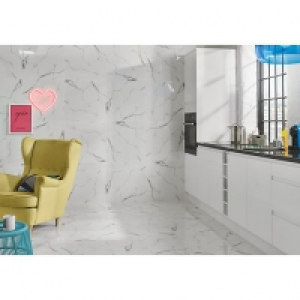 Wickes Verano White Porcelain Tile 600 x 600mm