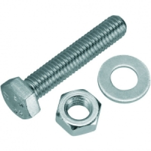 Wickes Hexagon Set Screws M8x40mm Pack 10