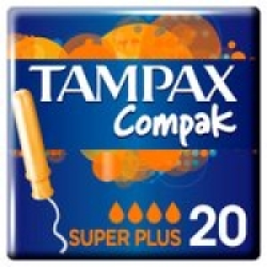Tampax Compak Super Plus with Applicat &pound;2.00
