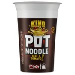 King Pot Noodle Beef & Tomato £1.00